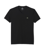 Lacoste Jersey V-Neck T-Shirt Black