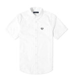 Fred Perry Short Sleeve Oxford Shirt White